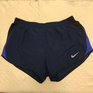 Nike BLUE Dri-FIT Running Shorts (WOMEN)